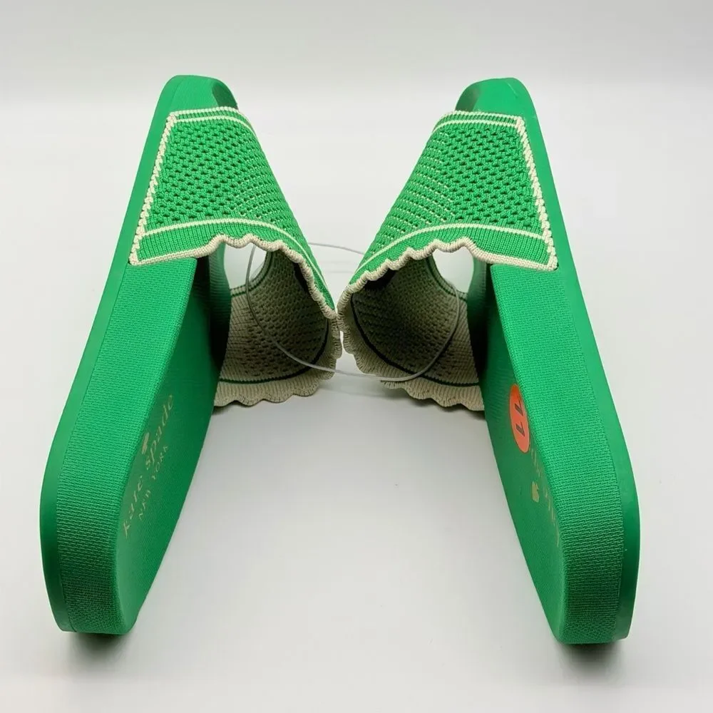 NWT Kate Spade La Jolla Green Sandals Size 11B